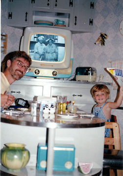 Lunch at the Prime Time Diner. Lunch at the Prime Time Diner.