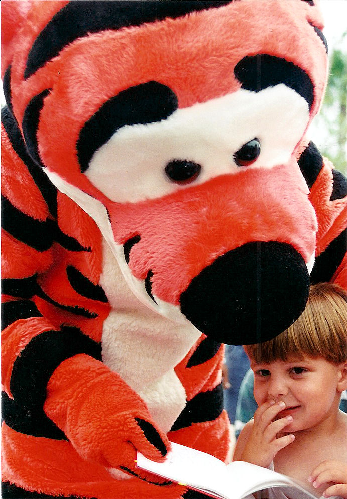 Tigger and I.