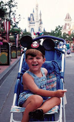 Me in front of Cinderella Castle.