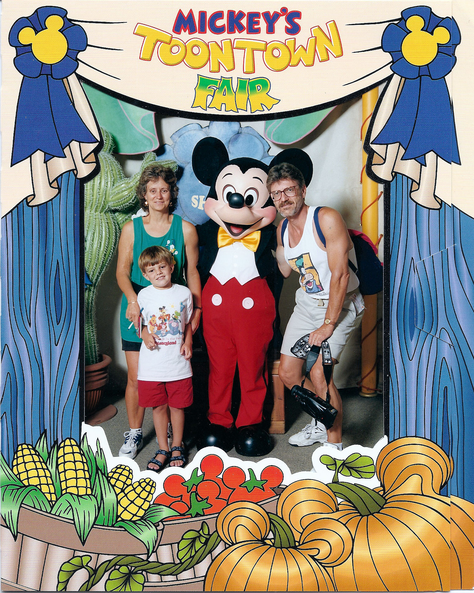 My parents, Mickey Mouse, and I at Mickey's Fair at The Magic Kingdom, Walt Disney World. My parents, Mickey Mouse, and I at Mickey's Fair at The Magic Kingdom, Walt Disney World.