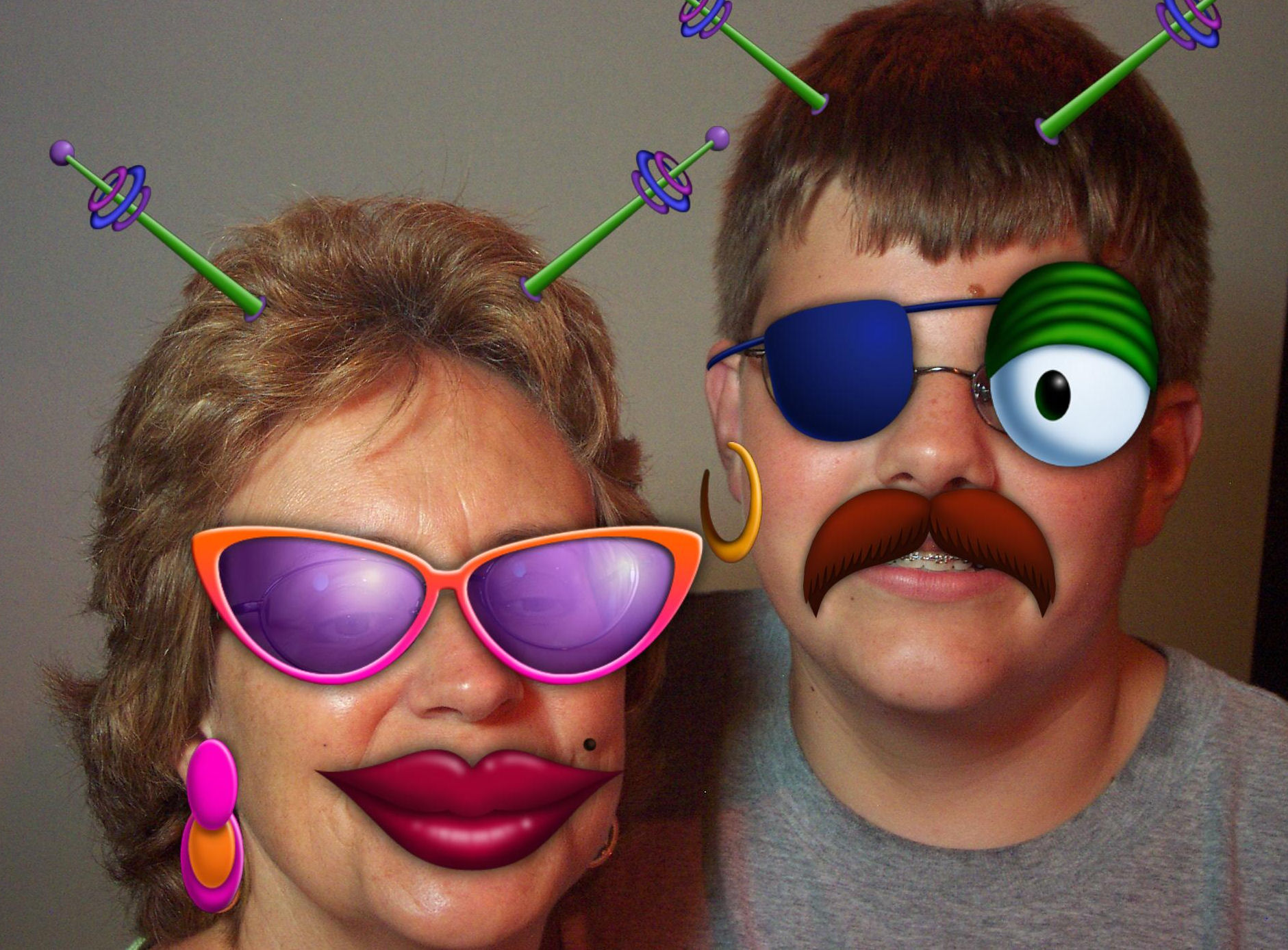 I in a personalized picture we made at Image Works at EPCOT. I in a personalized picture we made at Image Works at EPCOT.