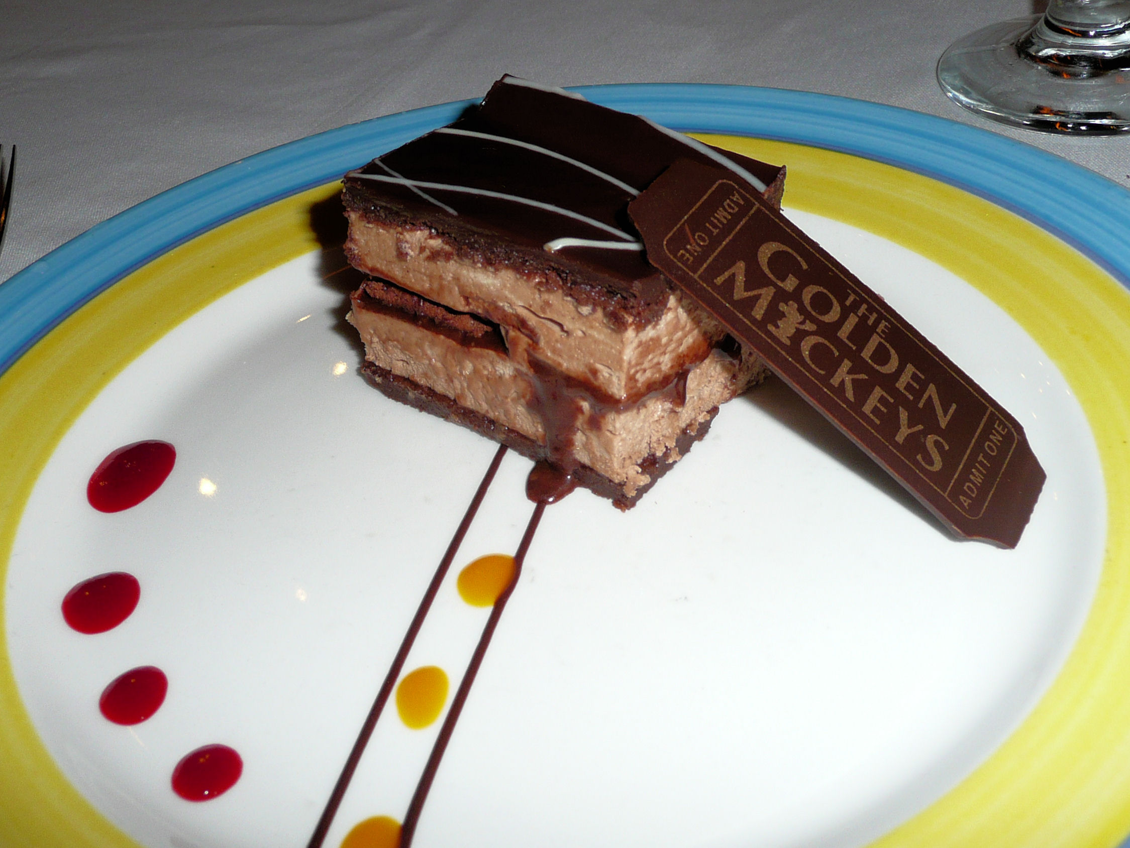 THE best dessert of our cruise on the Disney Magic!