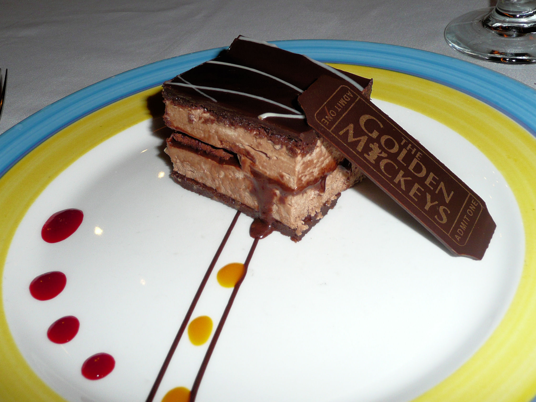 THE best dessert of our cruise on the Disney Magic! THE best dessert of our cruise on the Disney Magic!