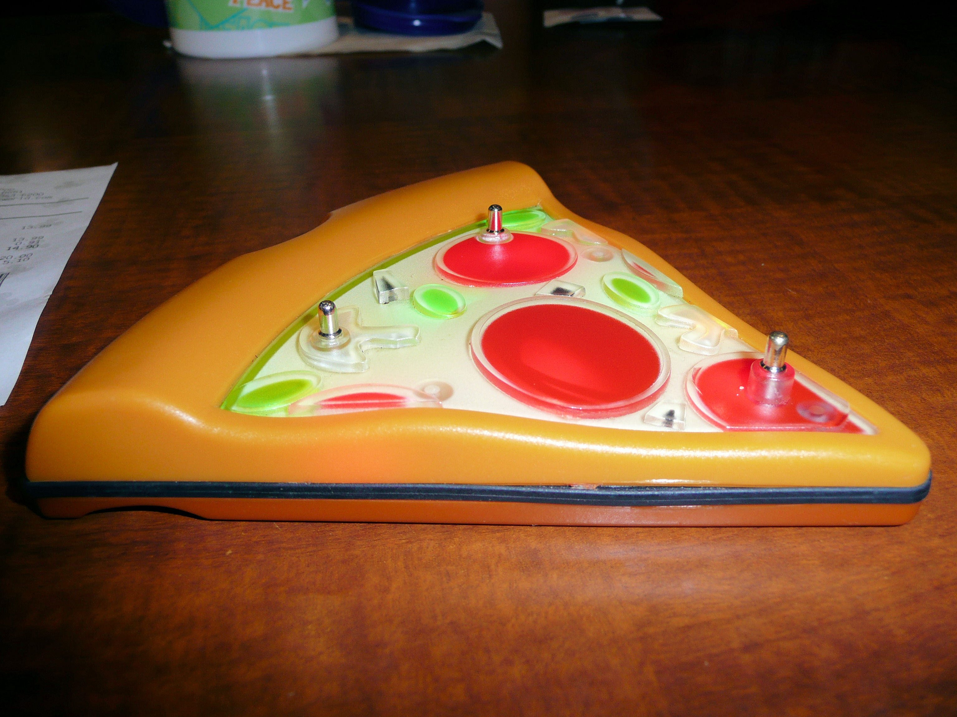 Waiting for pizza—this is our pager to let us know when our pizza is ready. Waiting for pizza—this is our pager to let us know when our pizza is ready.