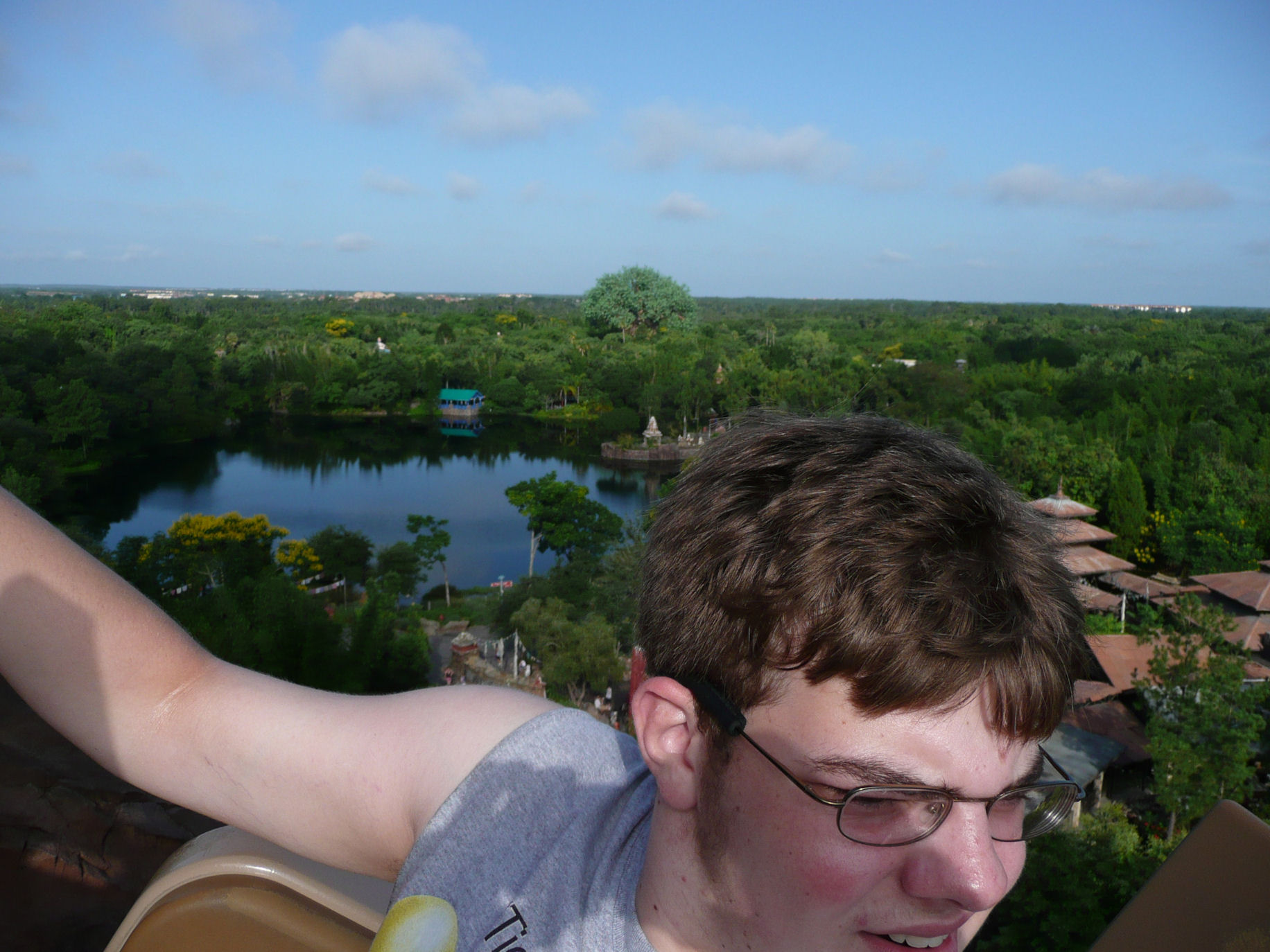 Me on Expedition Everest at Disney's Animal Kingdom. Me on Expedition Everest at Disney's Animal Kingdom.