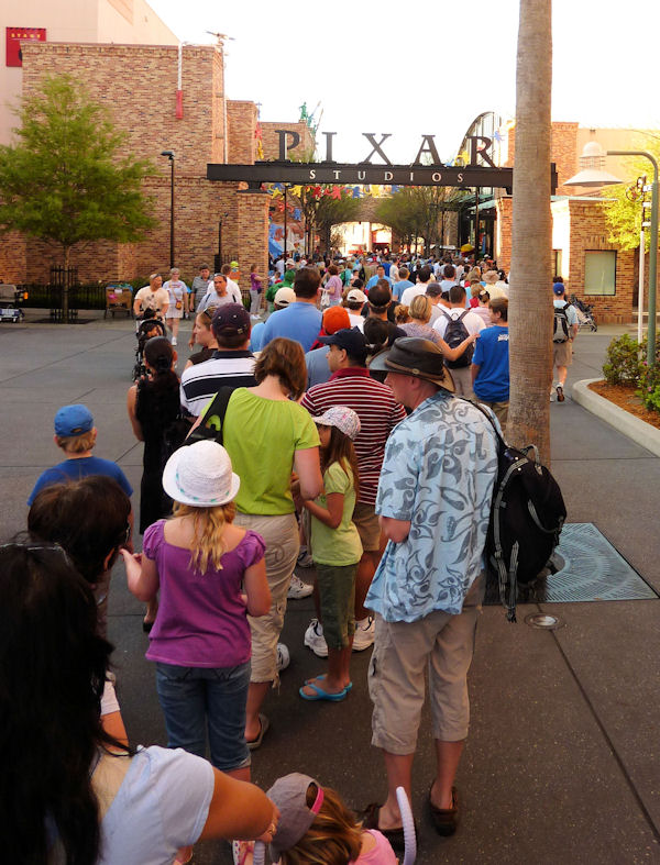 The line is always long. The line is always long.