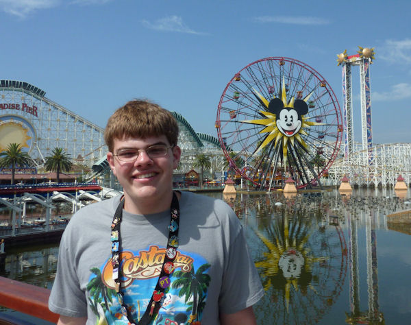 At Paradise Pier in California Adventure. At Paradise Pier in California Adventure.