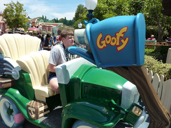 Mr. Max's Wild Ride at Disneyland.