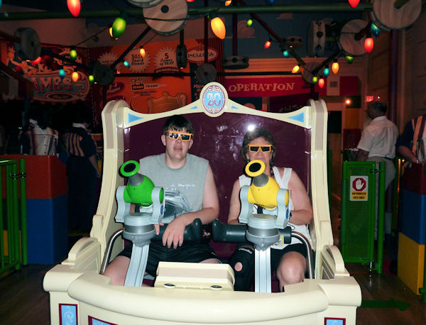 Toy Story Mania at California Adventure. Toy Story Mania at California Adventure.