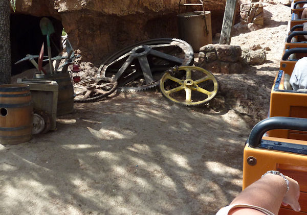 Hidden Mickey Thunder Mountain Railroad Disneyland. Hidden Mickey Thunder Mountain Railroad Disneyland.