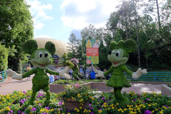 Festival Center during the Flower and Garden Show at EPCOT.