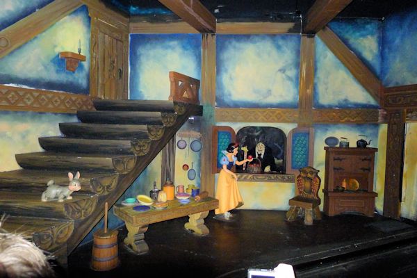 Even more inside Snow White's Scary Adventure.