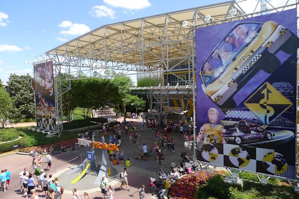 Test Track as seen from the Monorail.