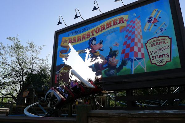 One of the first two new rides in Fantasyland.