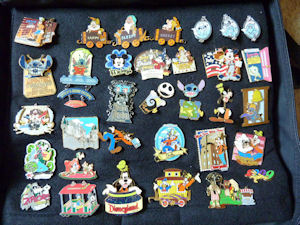 Page of pins. Page of pins.