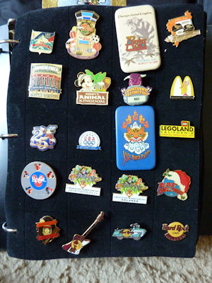 Page of pins.