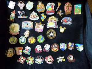 Page of pins. Page of pins.