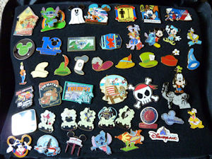 Page of pins. Page of pins.