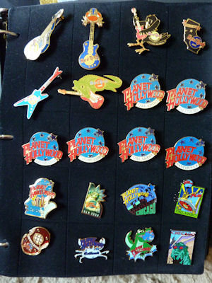 Page of pins. Page of pins.