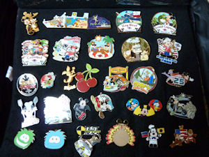 Page of pins. Page of pins.