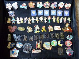 Page of pins. Page of pins.