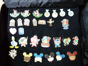 Page of pins. Page of pins.