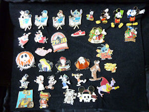 Page of pins. Page of pins.