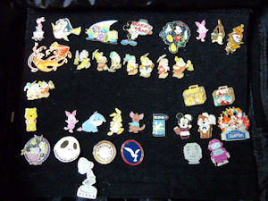 Page of pins. Page of pins.