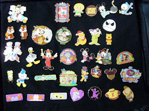 Page of pins. Page of pins.