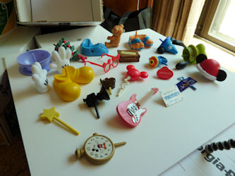 Extra parts for Mr. Potato Head. Extra parts for Mr. Potato Head